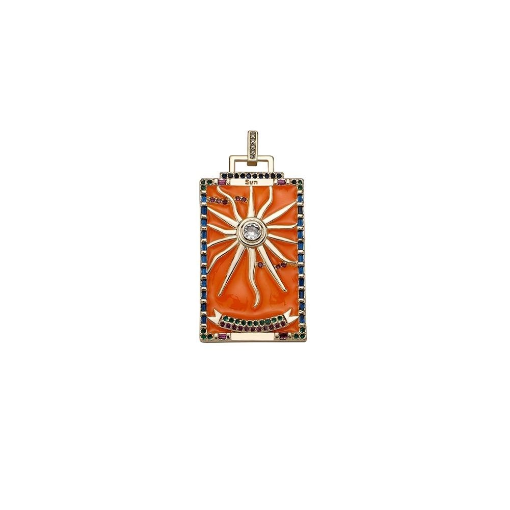 Tarot Cards Pendant 14K - ICECI