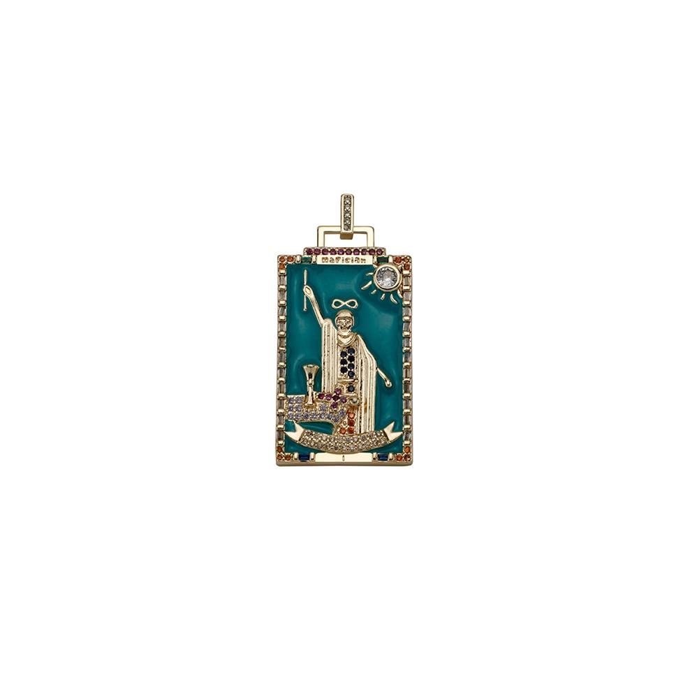 Tarot Cards Pendant 14K - ICECI