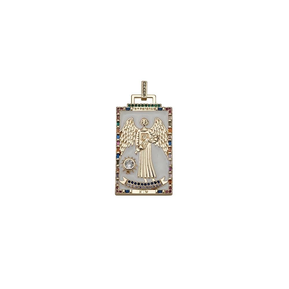 Tarot Cards Pendant 14K - ICECI