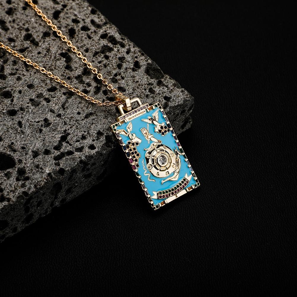 Tarot Cards Pendant 14K - ICECI