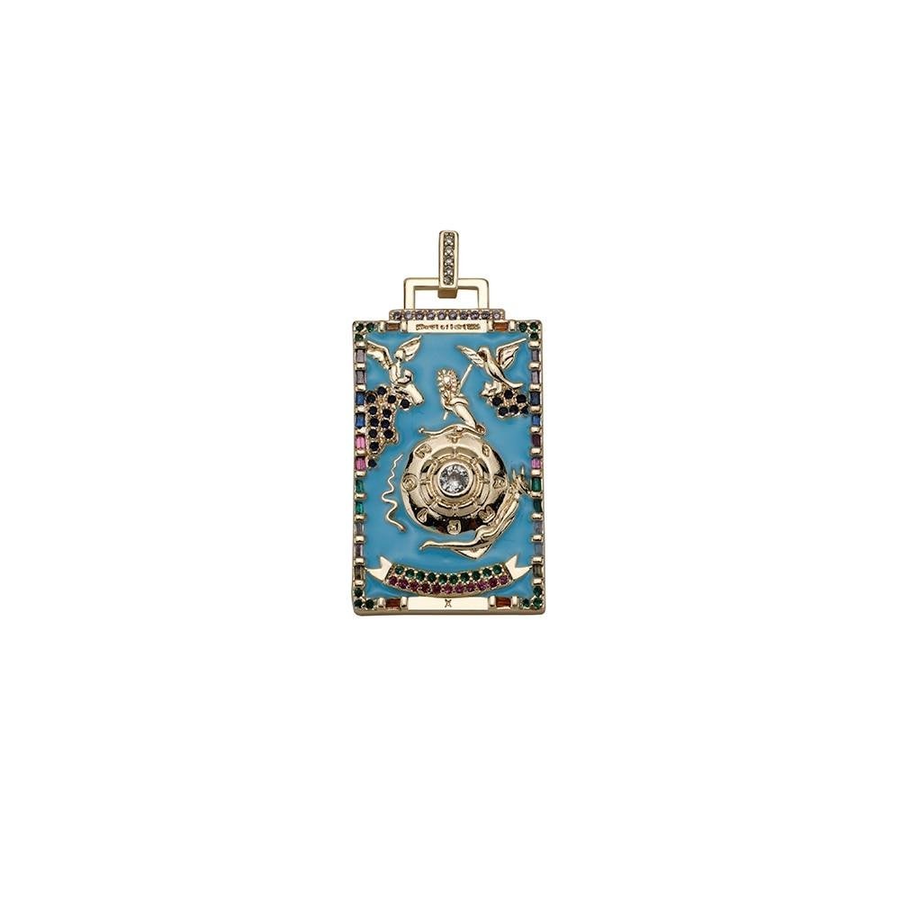 Tarot Cards Pendant 14K - ICECI