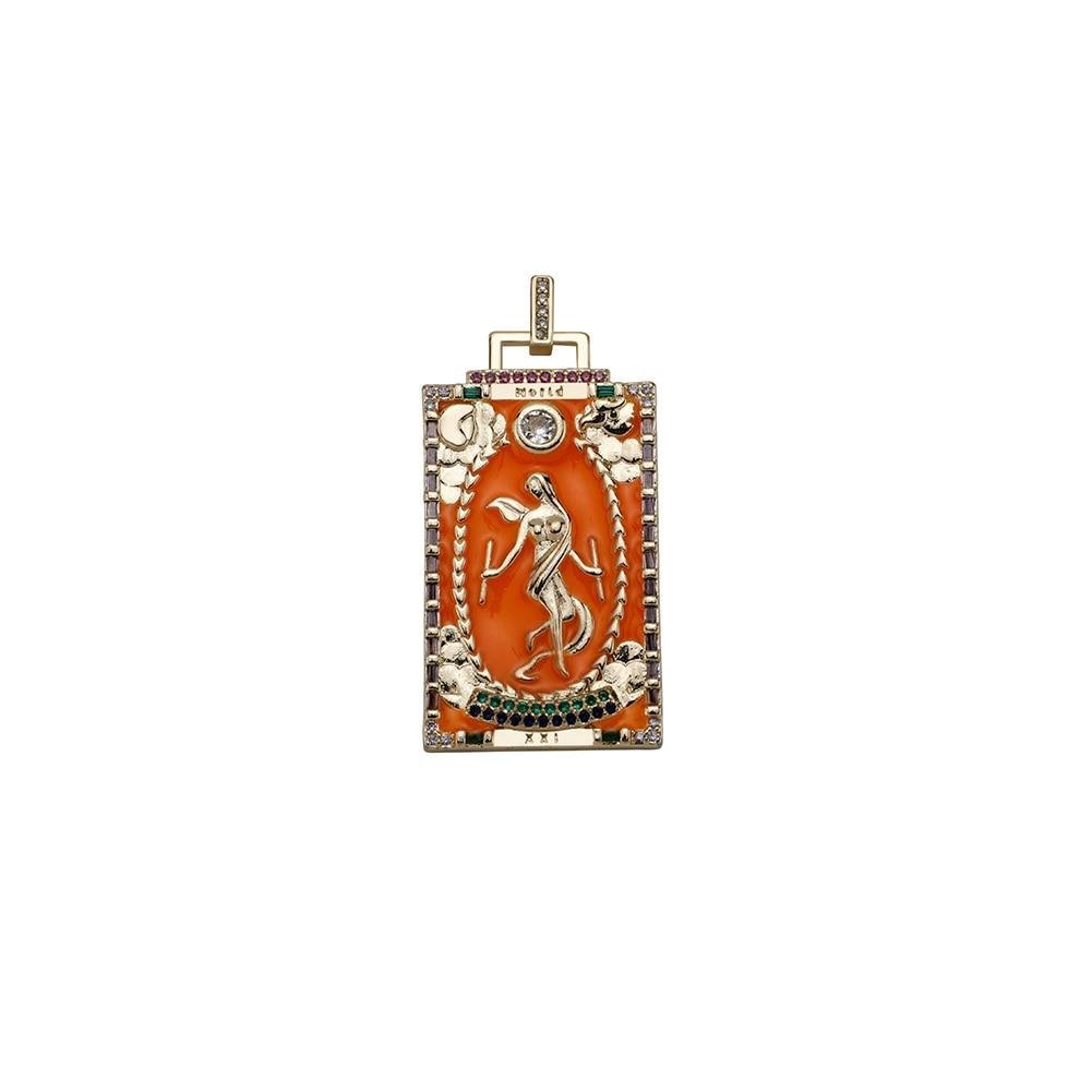 Tarot Cards Pendant 14K - ICECI