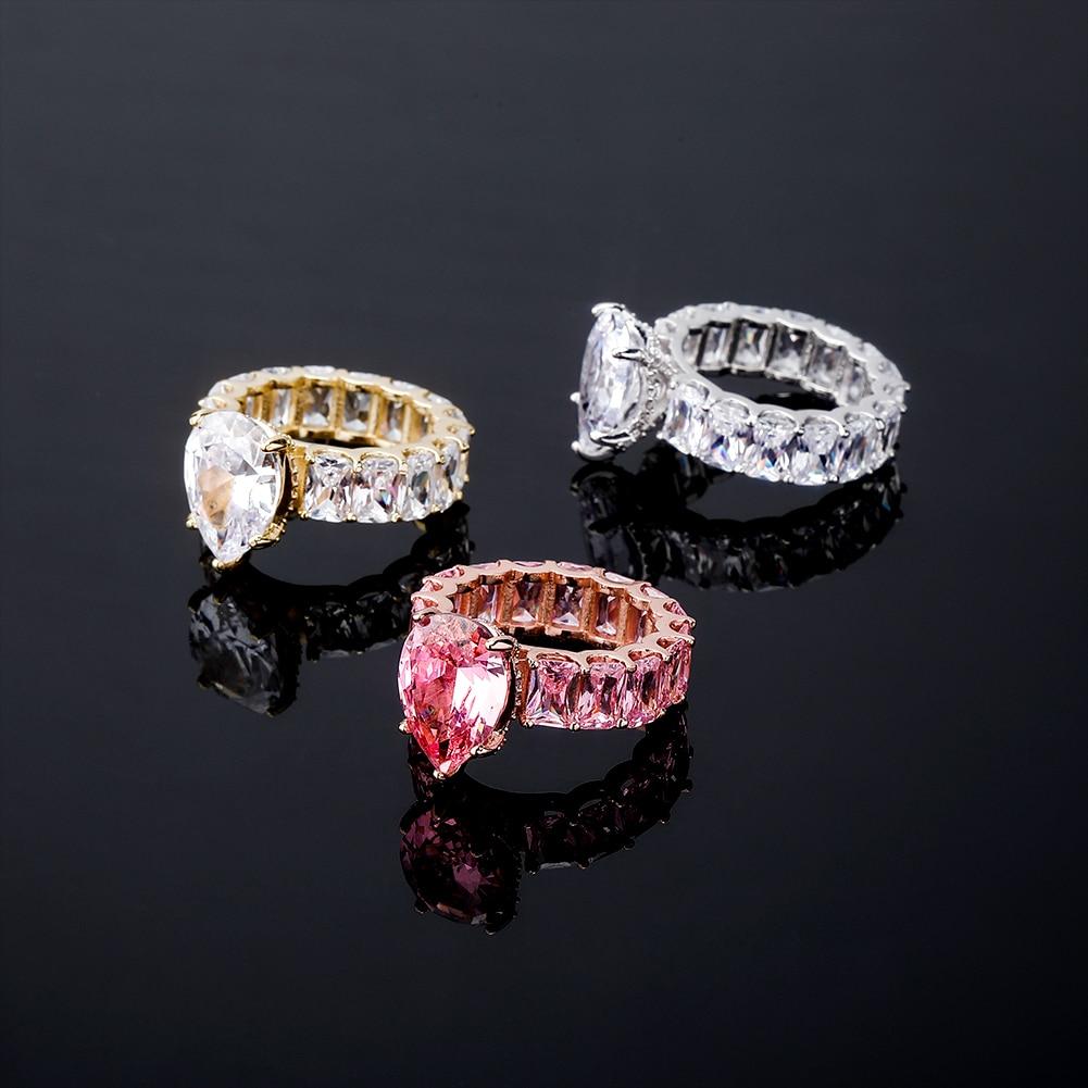 Tear Drop Ring 14K - ICECI