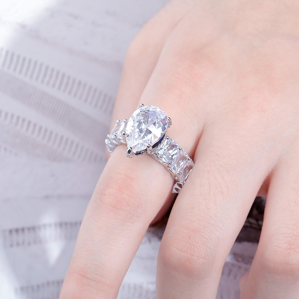 Tear Drop Ring 14K - ICECI