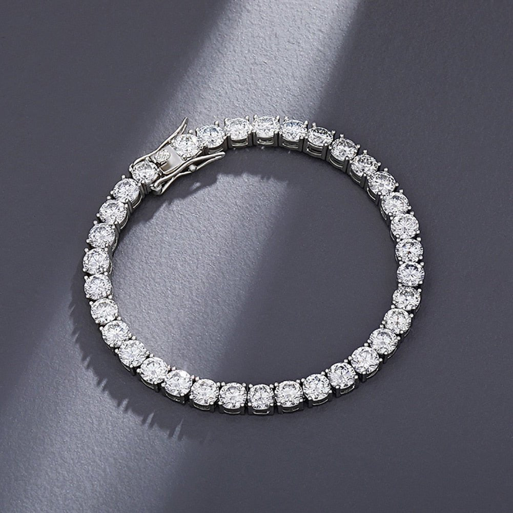 Tennis Bracelet 18K x Moissanite - ICECI