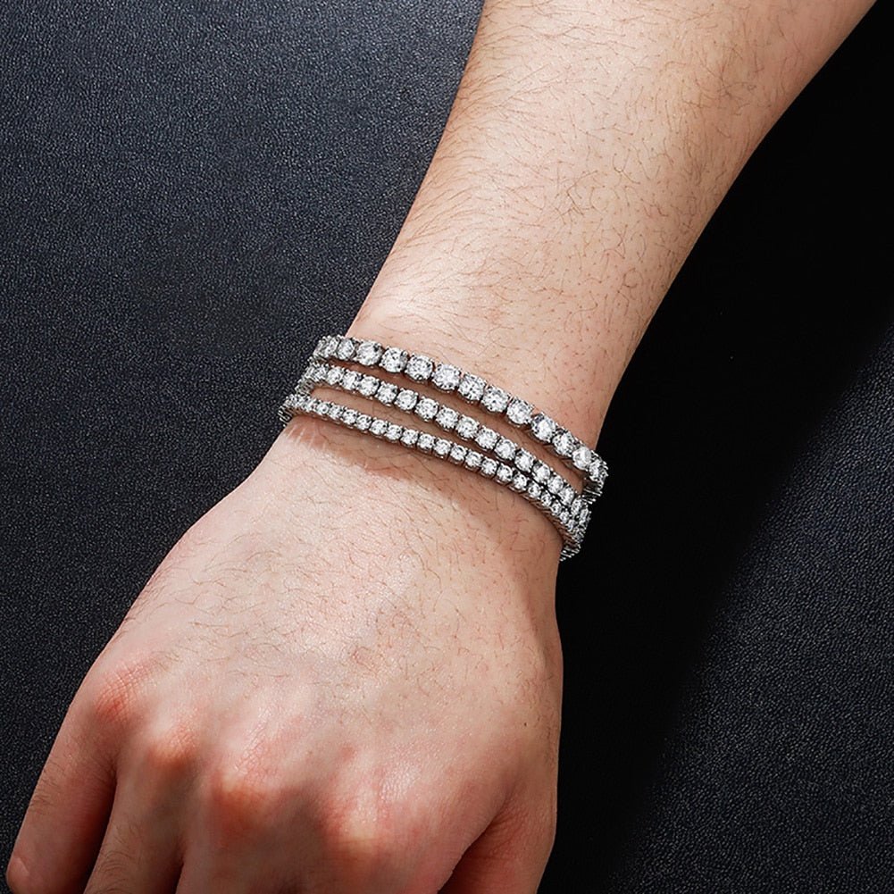 Tennis Bracelet 18K x Moissanite - ICECI
