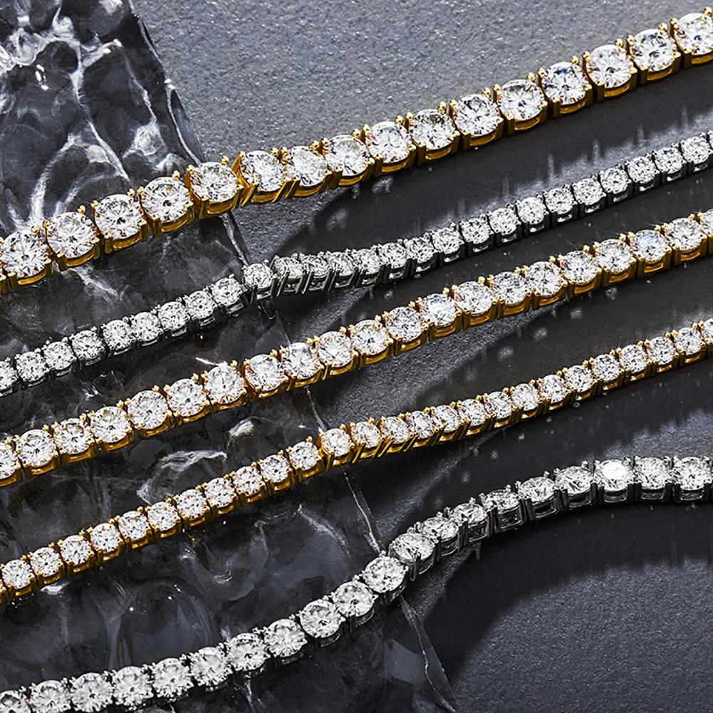 Tennis Bracelet 18K x Moissanite - ICECI