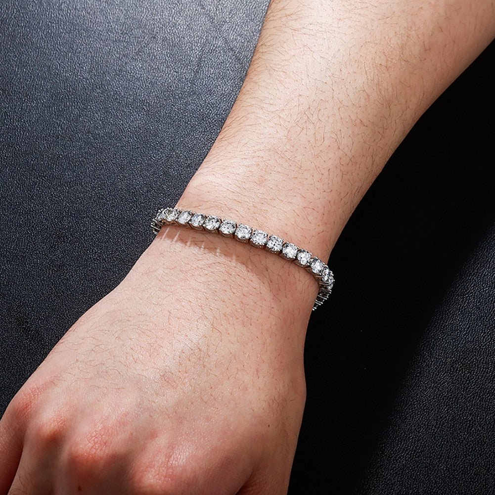 Tennis Bracelet 18K x Moissanite - ICECI