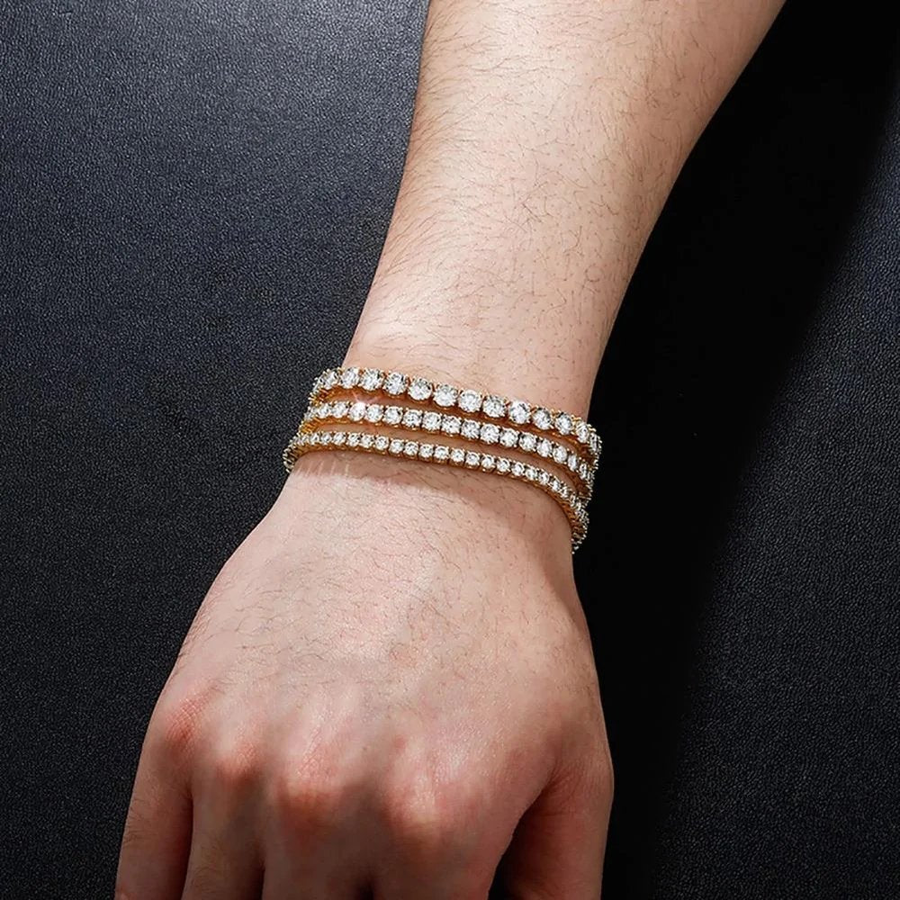Tennis Bracelet 18K x Moissanite - ICECI
