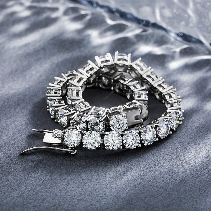 Tennis Bracelet 18K x Moissanite - ICECI
