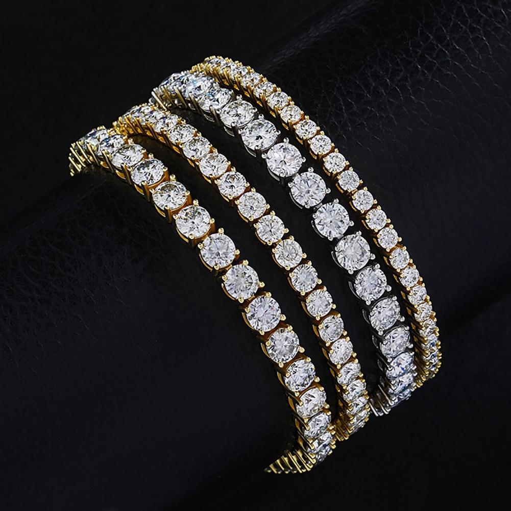 Tennis Bracelet 18K x Moissanite - ICECI