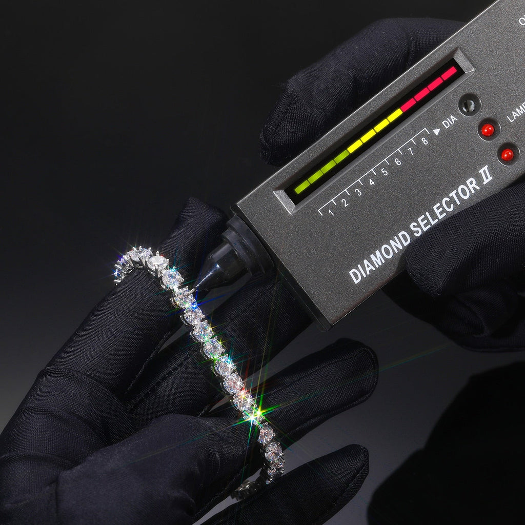 Tennis Chain 18K x Moissanite - ICECI