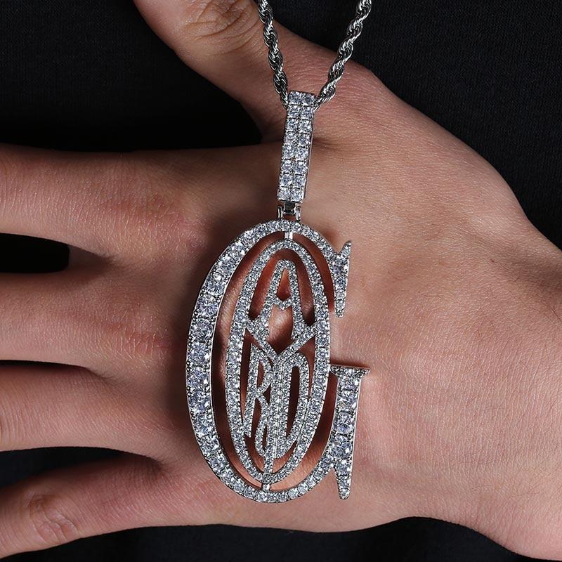 Thank You God Always G Pendant 14K - ICECI