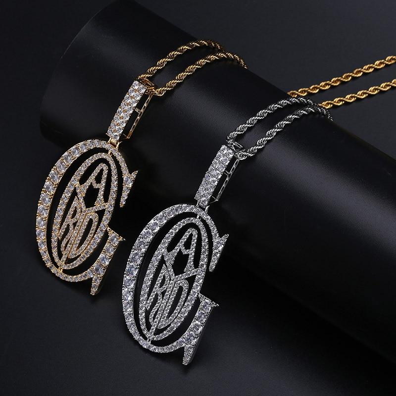 Thank You God Always G Pendant 14K - ICECI