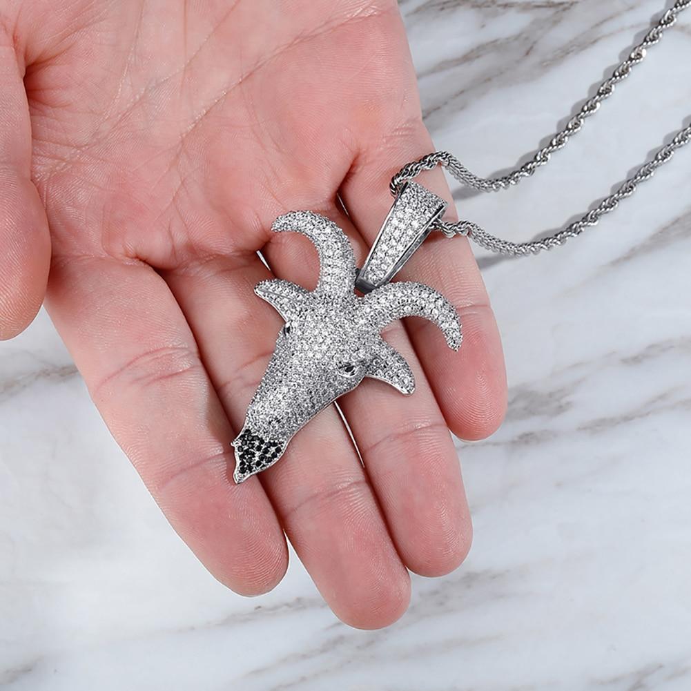 The Goat Pendant 14K - ICECI