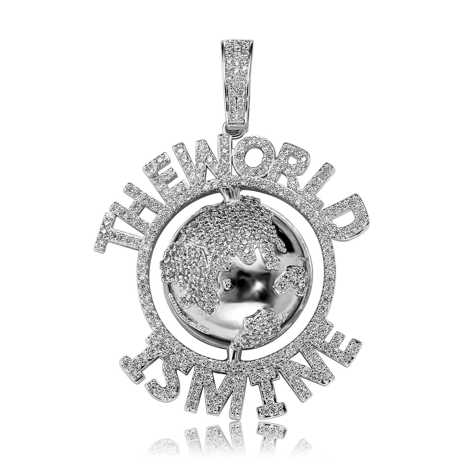 The World Is Mine Pendant 14K - ICECI