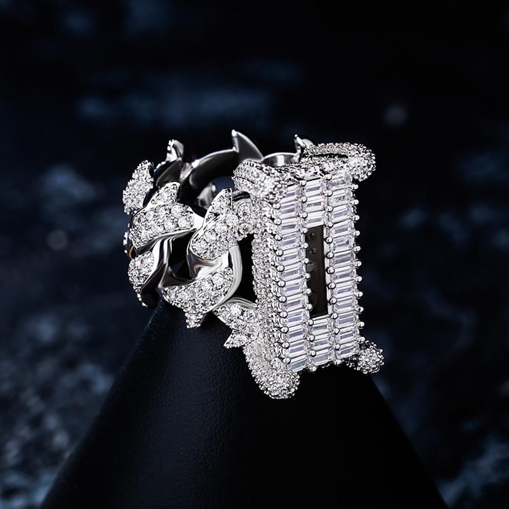 Thorn Baguette Cuban Ring 14K - ICECI