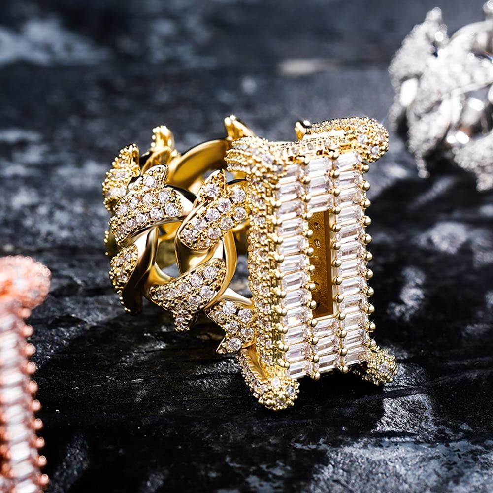 Thorn Baguette Cuban Ring 14K - ICECI