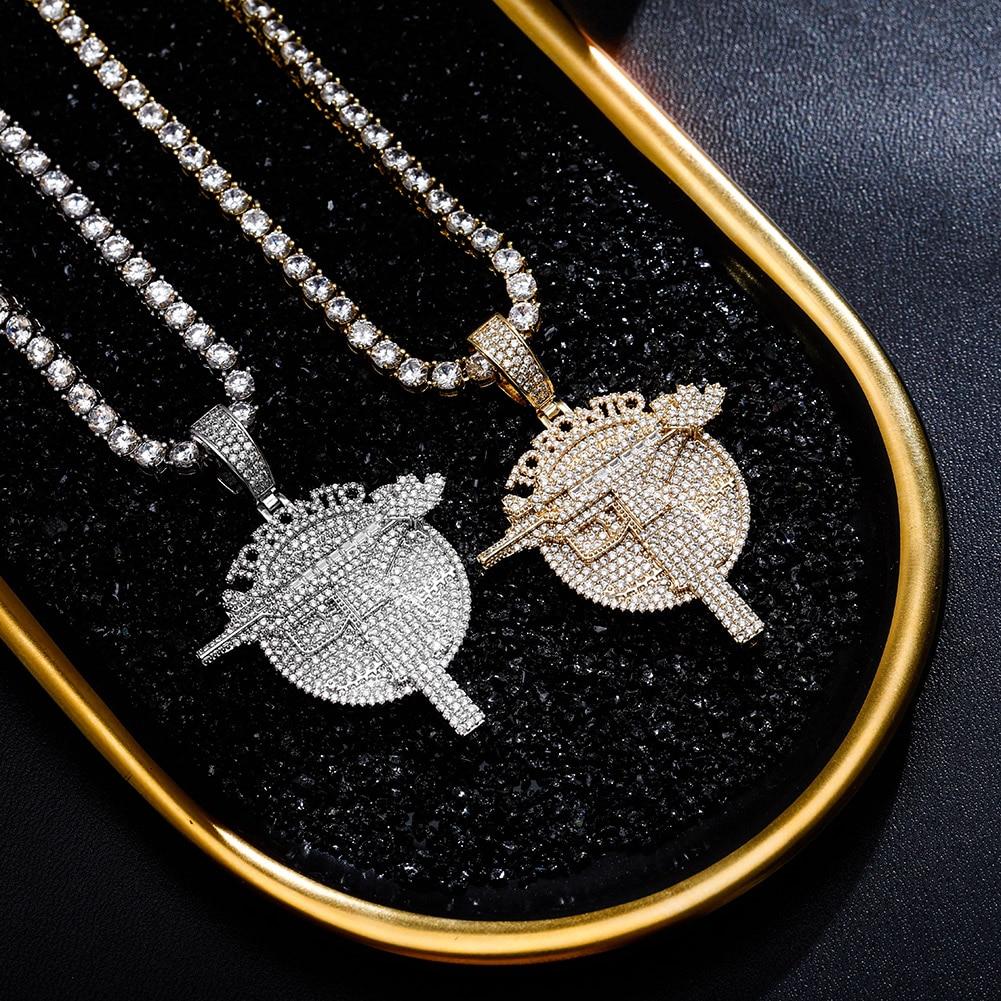 Toronto Uzi Pendant 14K - ICECI