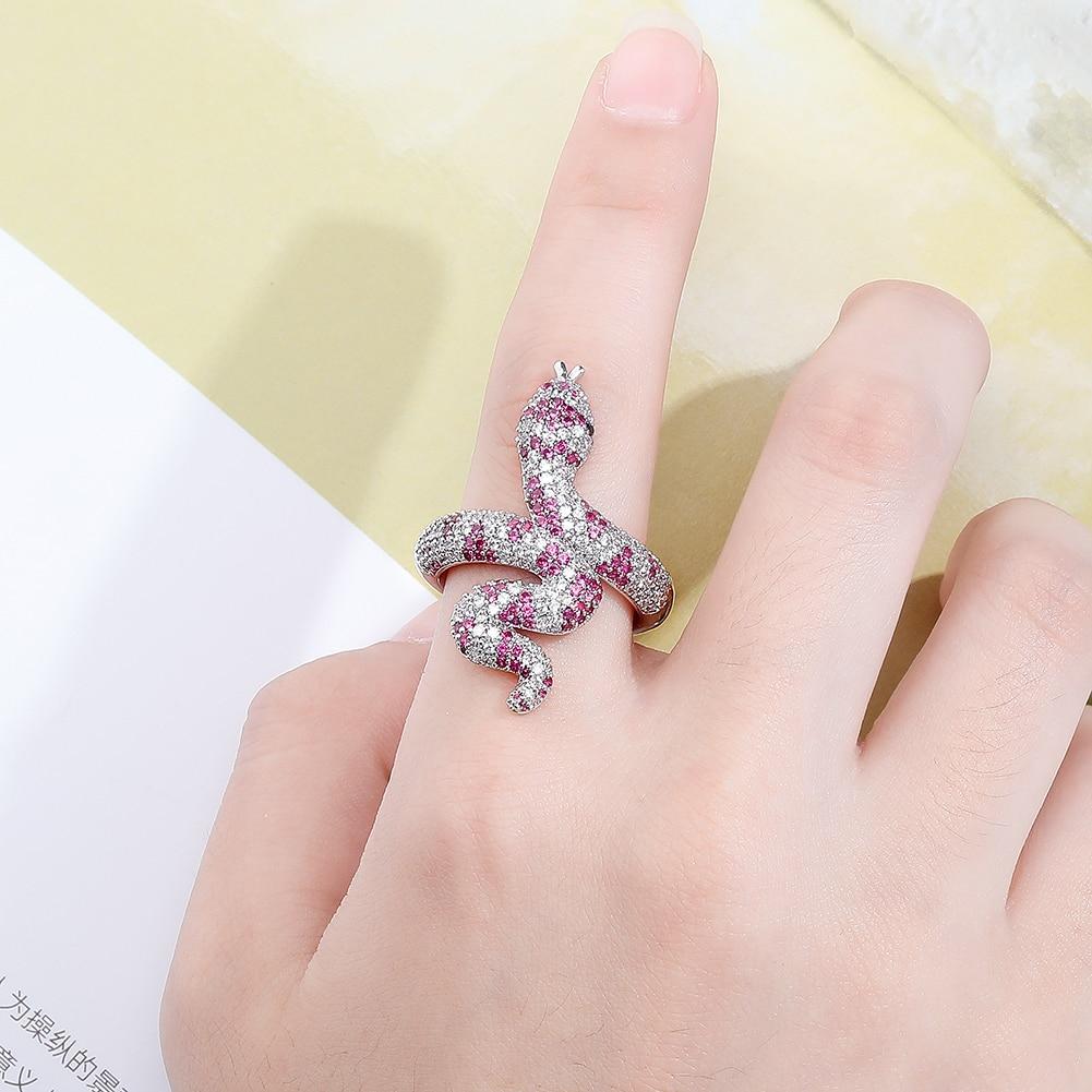 Venom Snake Ring 14K - ICECI