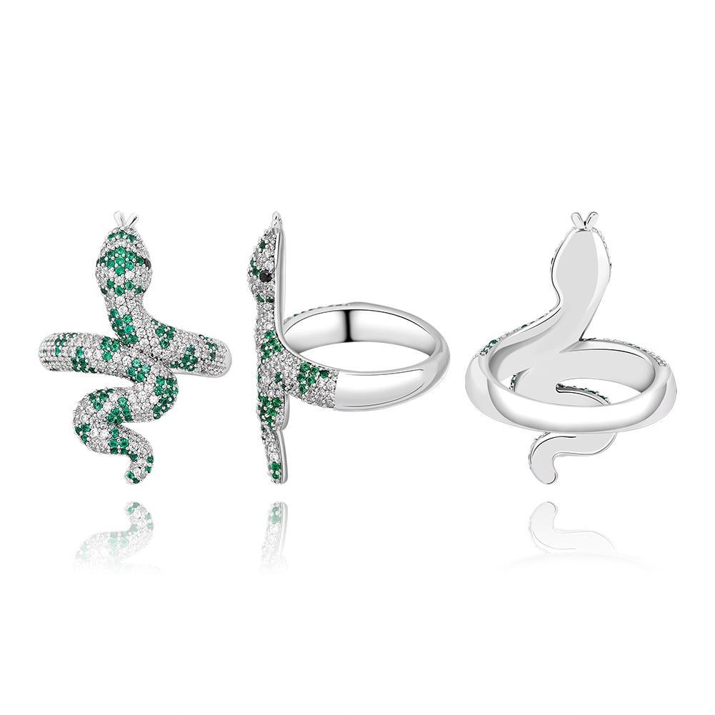 Venom Snake Ring 14K - ICECI