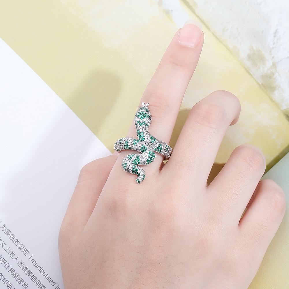 Venom Snake Ring 14K - ICECI