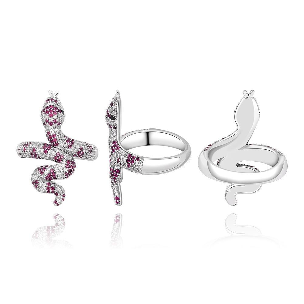 Venom Snake Ring 14K - ICECI