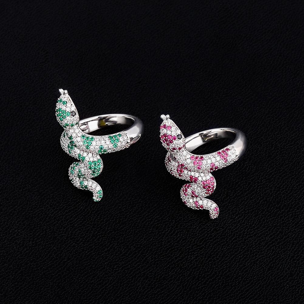 Venom Snake Ring 14K - ICECI