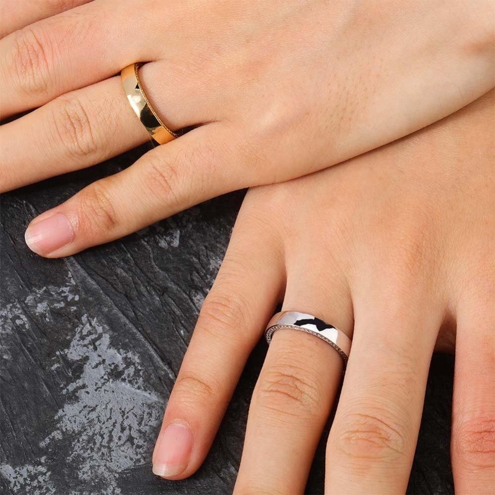 White Ice Ring 14K x Sterling Silver - ICECI