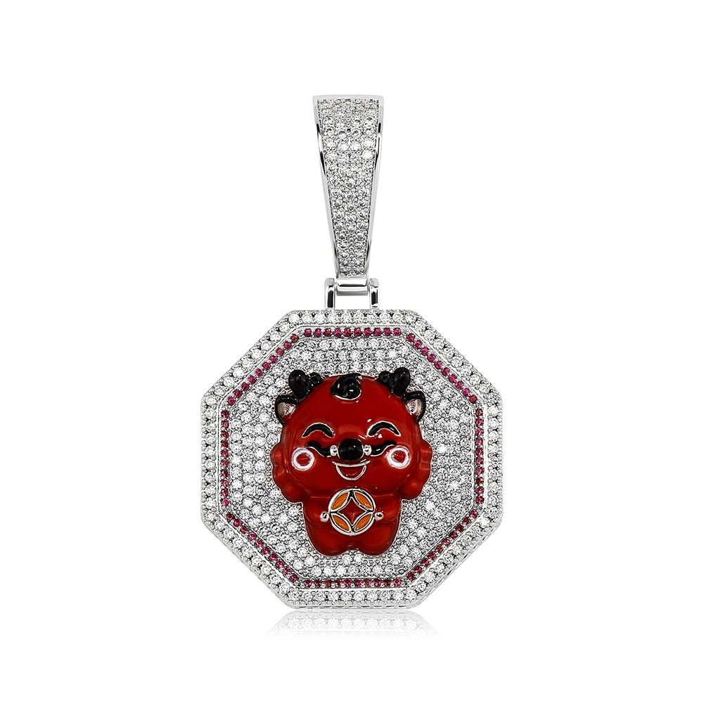 Year Of The Dragon Pendant 14K - ICECI