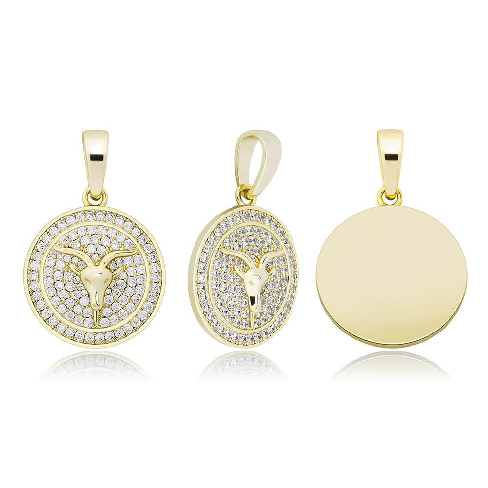 Zodiac Pendant 14K - ICECI