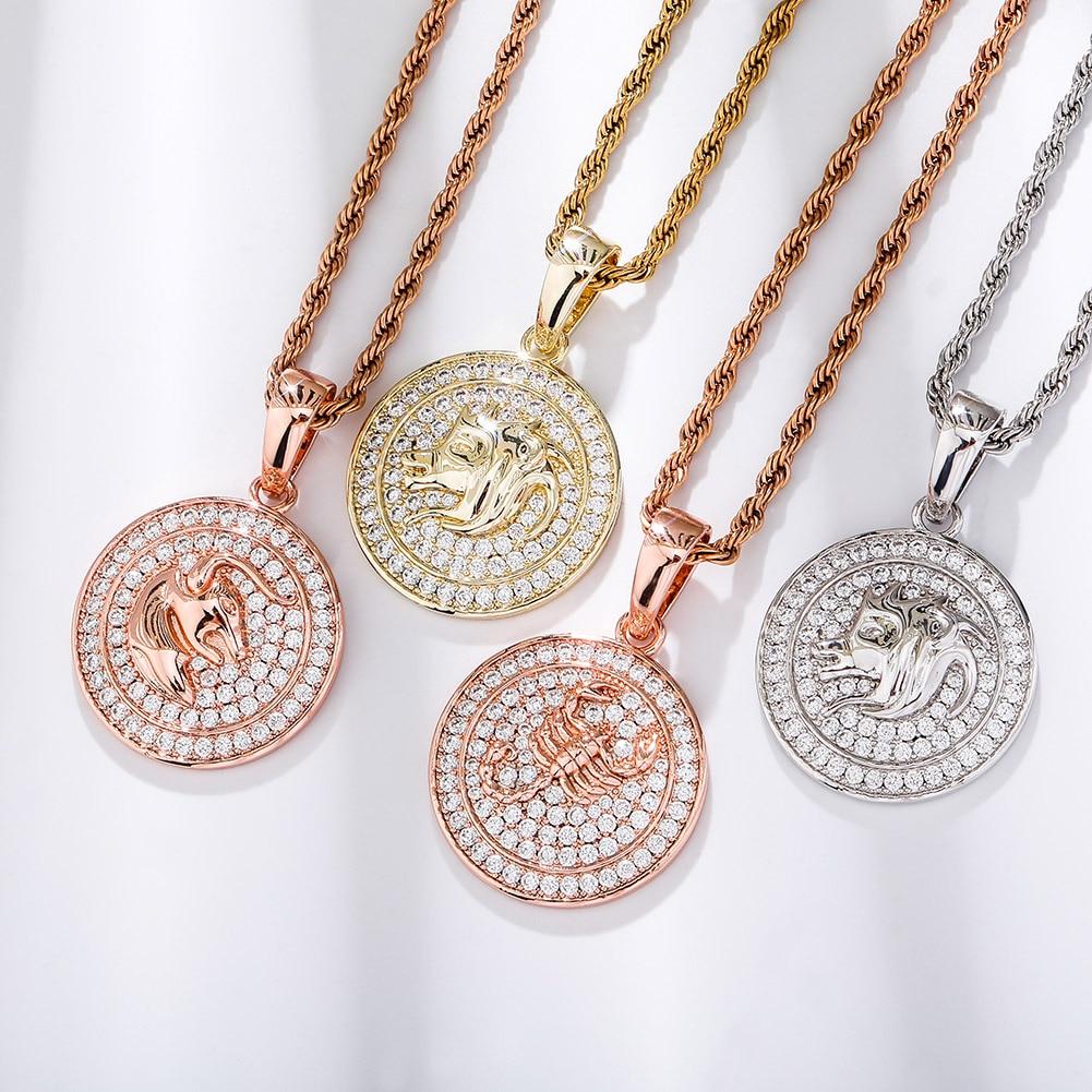 Zodiac Pendant 14K - ICECI