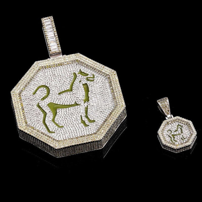 Chinese Zodiac Pendant 14K - ICECI